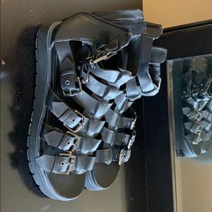Forever 21 gladiator sandals US 7